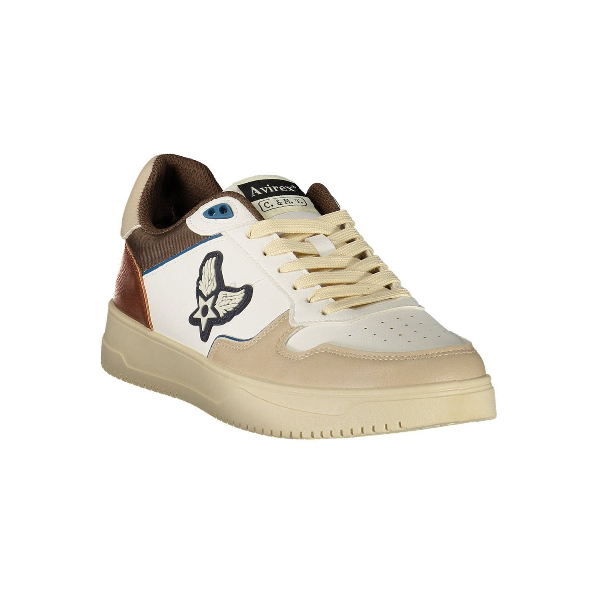 Avirex Pantofi casual PANSIT002LEPLEP ALB