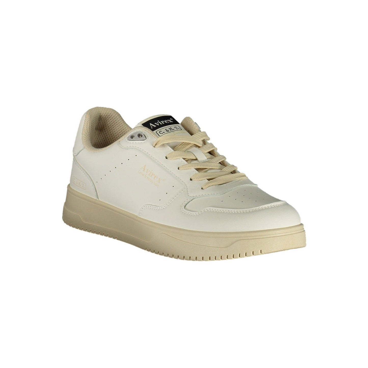 Avirex Pantofi casual ANDREW010LEPLEP ALB
