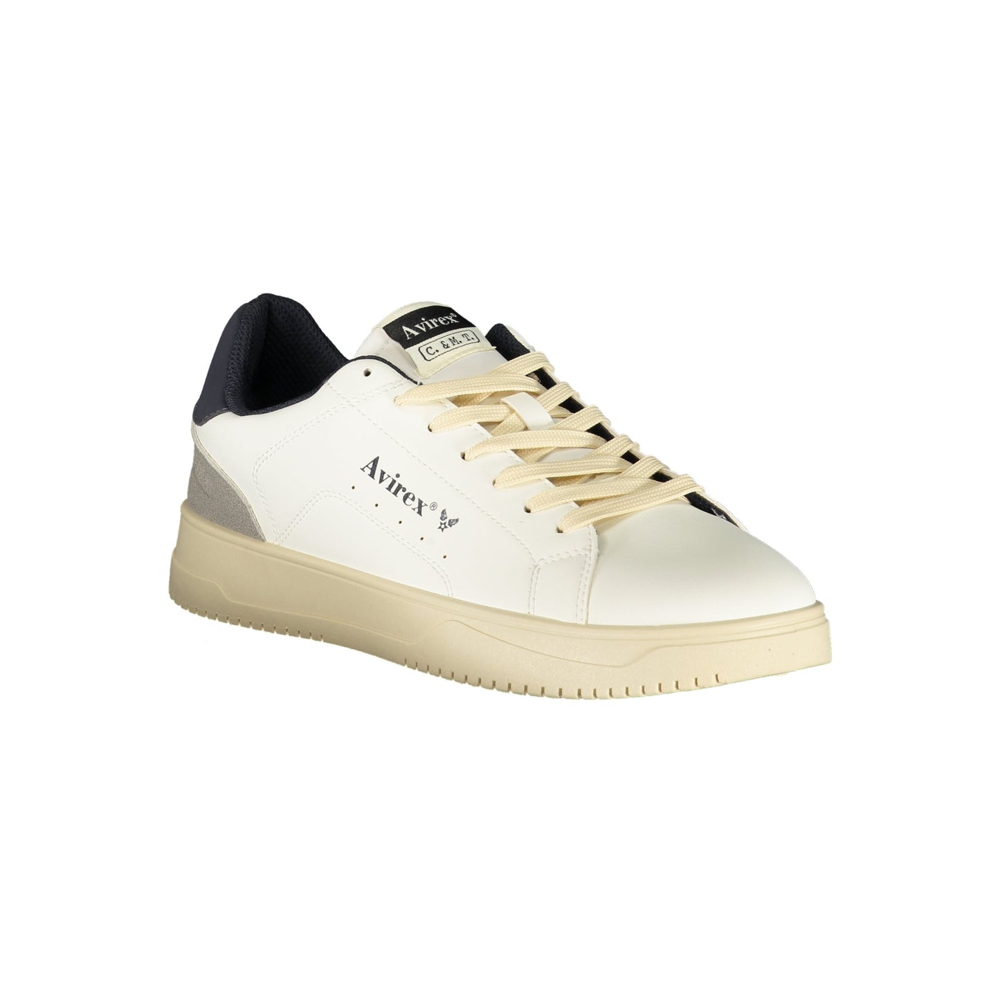 Avirex Pantofi casual PANSIT003LEPSUP ALB