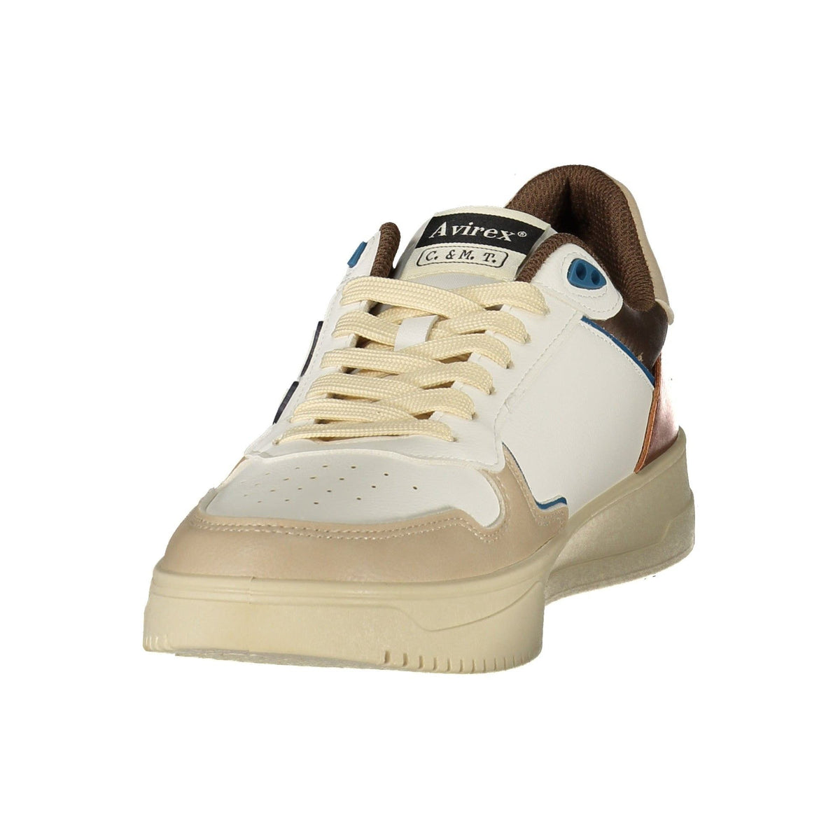 Avirex Pantofi casual PANSIT002LEPLEP ALB
