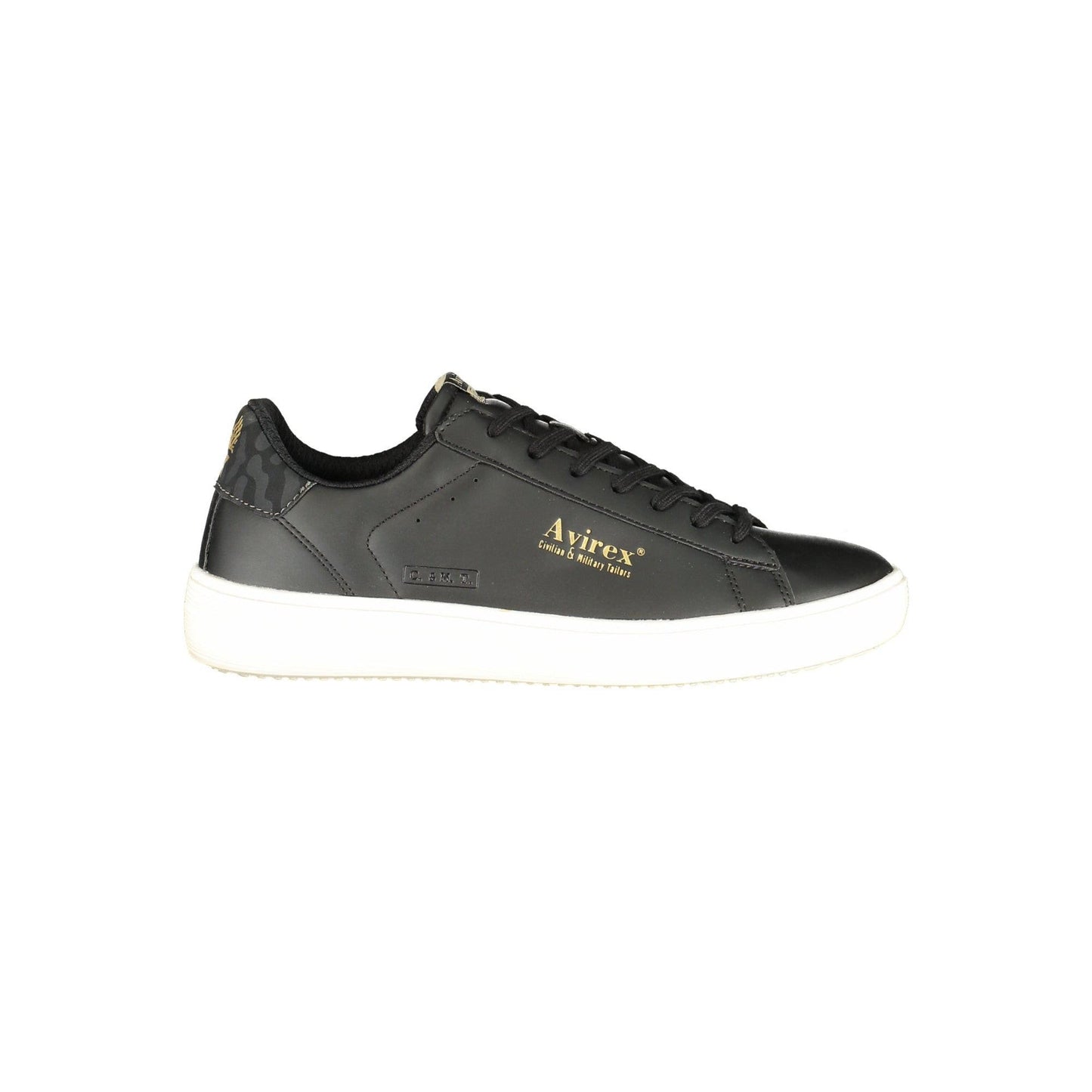 Avirex Pantofi casual ROYCE001LEPSUP NEGRU