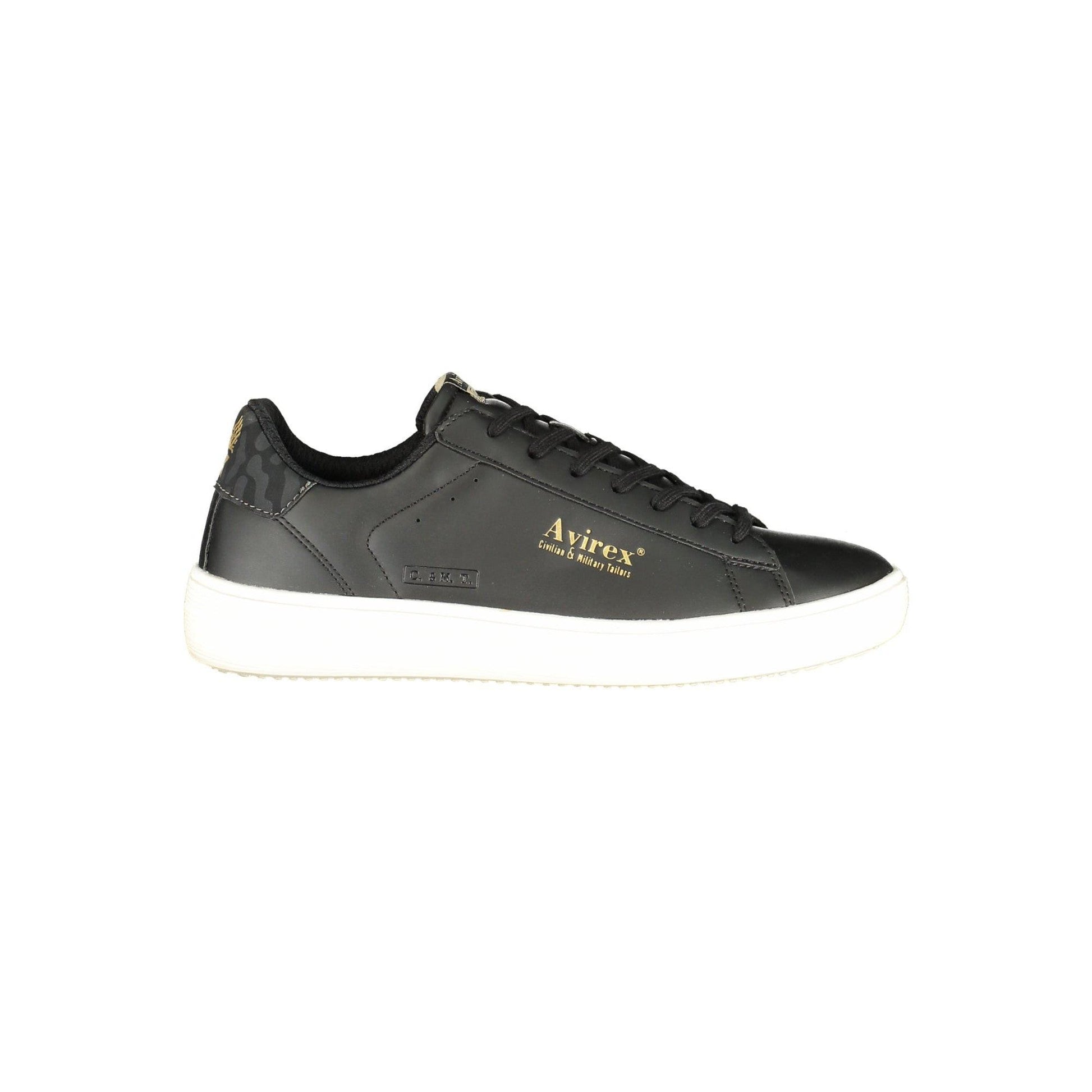Avirex Pantofi casual ROYCE001LEPSUP NEGRU