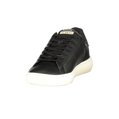 Avirex Pantofi casual ROYCE001LEPSUP NEGRU