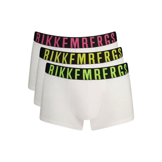 Bikkembergs Boxeri/Chiloți BKK1UTR16TR ALB