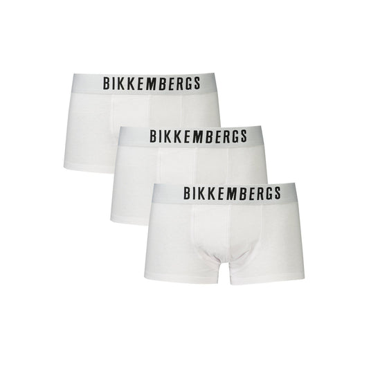 Bikkembergs Boxeri/Chiloți BKK1UTR10TR ALB