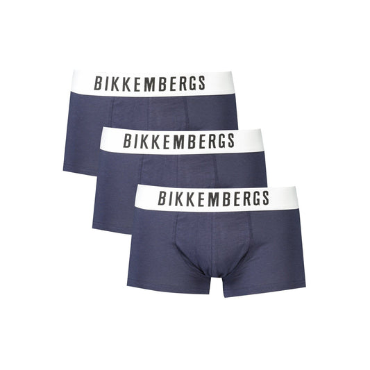 Bikkembergs Boxeri/Chiloți BKK1UTR10TR BLEUMARIN