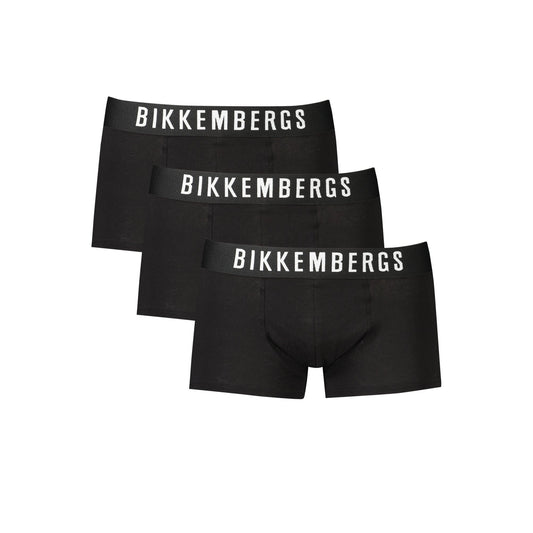 Bikkembergs Boxeri/Chiloți BKK1UTR10TR NEGRU