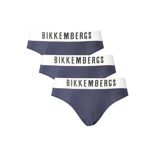Bikkembergs Boxeri/Chiloți BKK1USP10TR BLEUMARIN