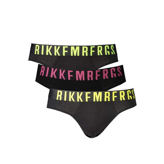Bikkembergs Boxeri/Chiloți BKK1USP16TR NEGRU