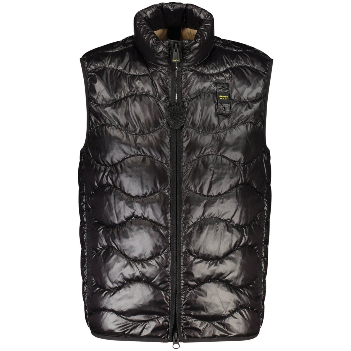 Blauer Apparel Vestă 26SBLUX02184 NEGRU