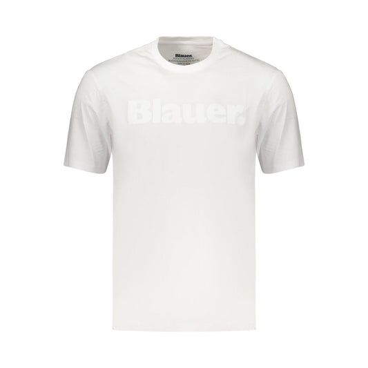 Blauer Apparel Tricou 26SBLUH02287 ALB