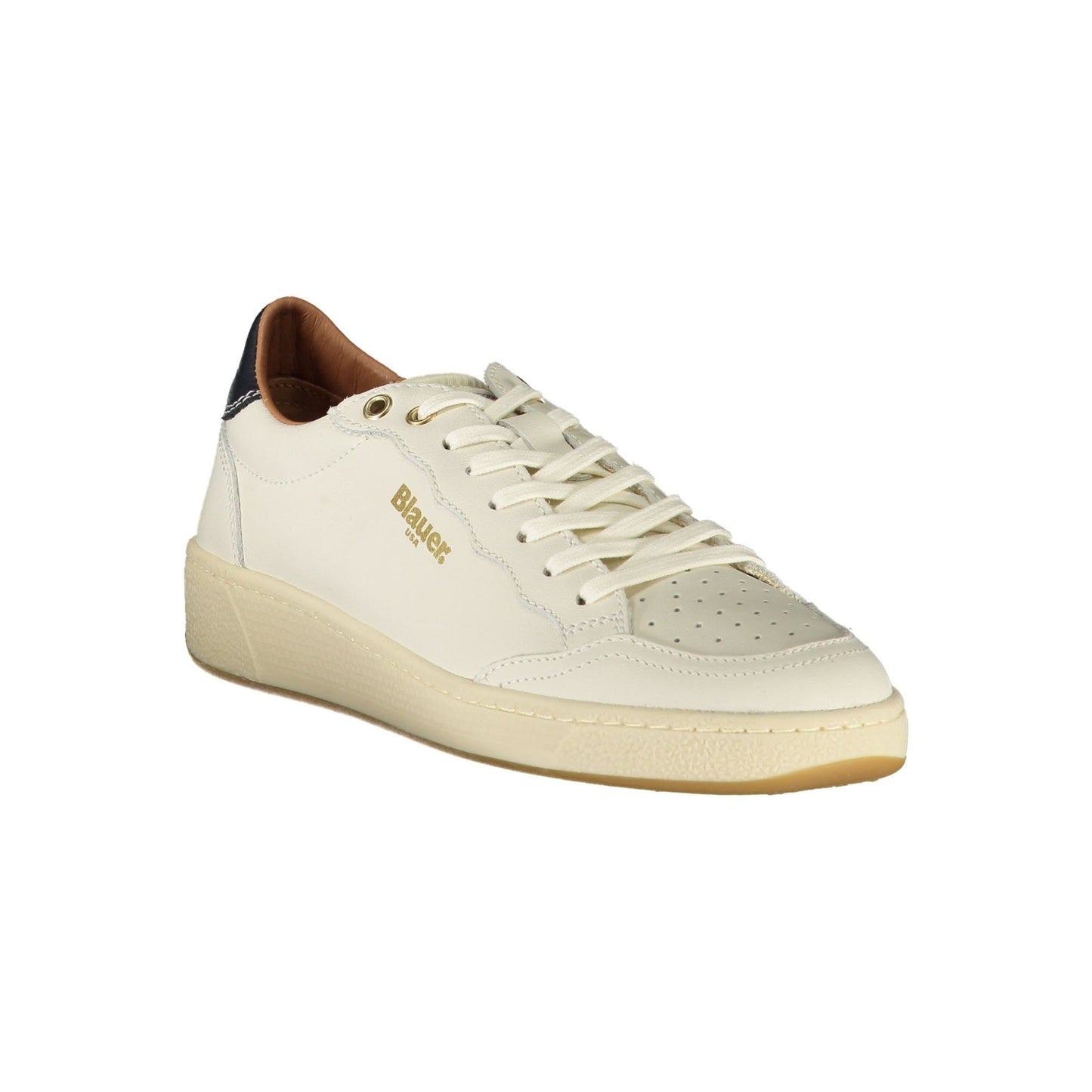Blauer Pantofi casual S5OLYMPIA01LEA ALB