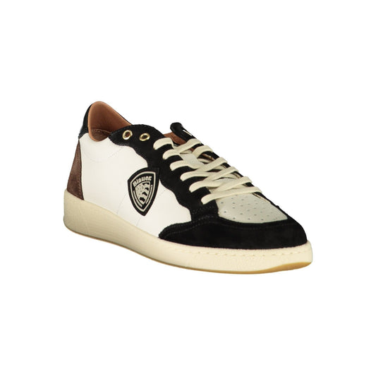 Blauer Pantofi casual F4MURRAY01SUL ALB