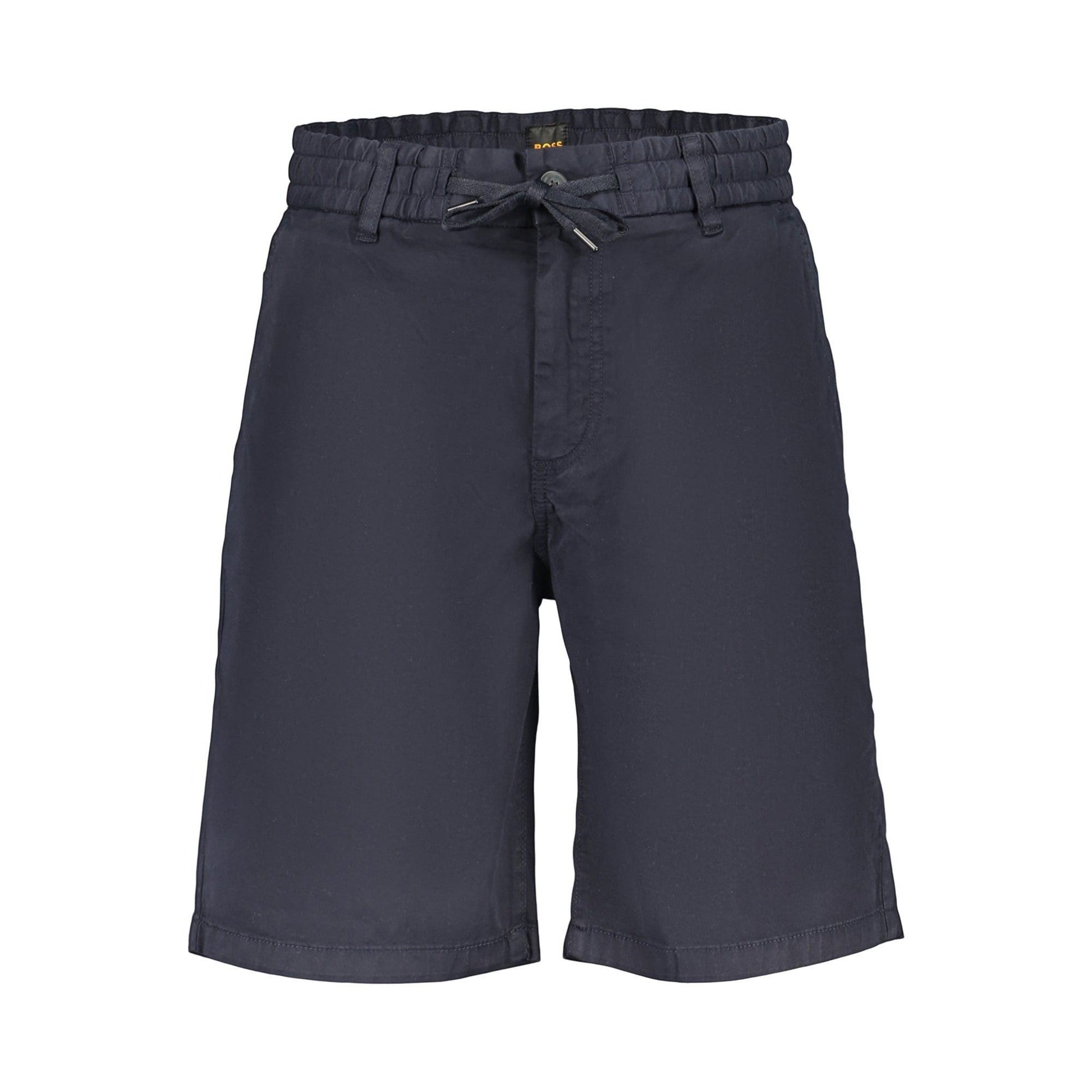 Boss Pantaloni scurți 50536885CHINOTAPEREDDS1S BLEUMARIN