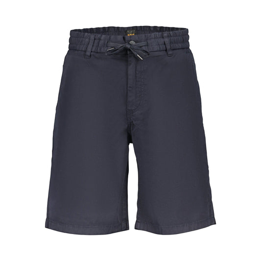 Boss Pantaloni scurți 50536885CHINOTAPEREDDS1S BLEUMARIN