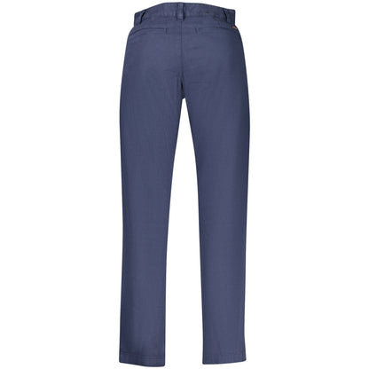 Boss Pantaloni casual 50559299CHINOPLEATED1 BLEUMARIN