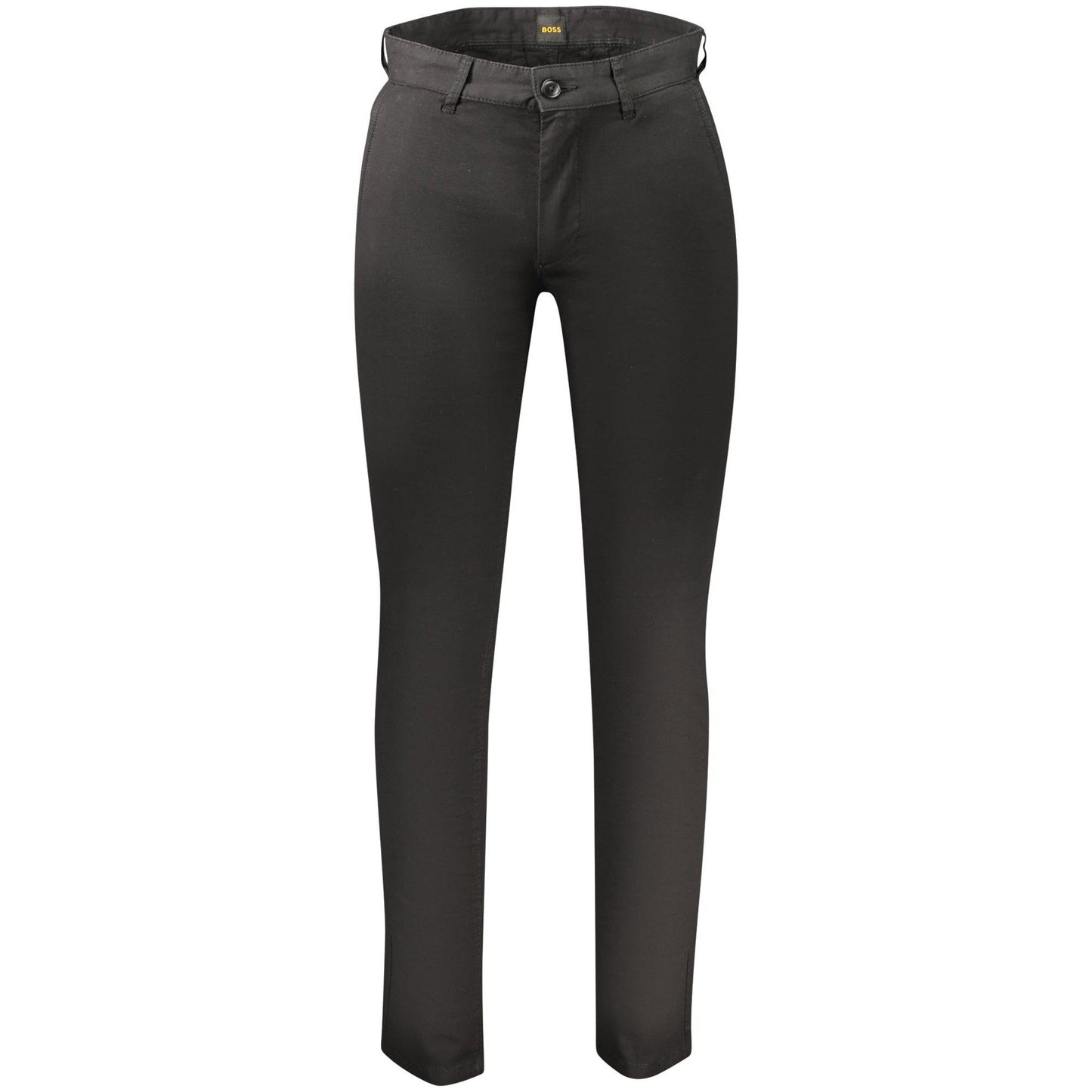 Boss Pantaloni casual 50552095CHINOSLIM NEGRU