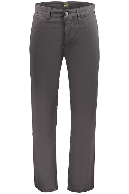 Boss Pantaloni casual 50534378CHINOREGULAR1 NEGRU