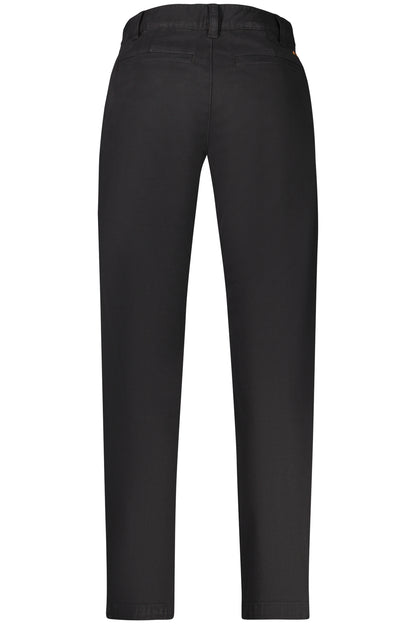 Boss Pantaloni casual 50559299CHINOPLEATED1 NEGRU