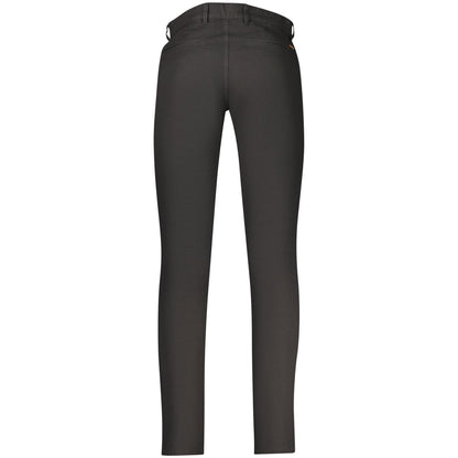 Boss Pantaloni casual 50552095CHINOSLIM NEGRU