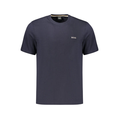 Boss Tricou 50535891WAFFLET-SHIRT BLEUMARIN