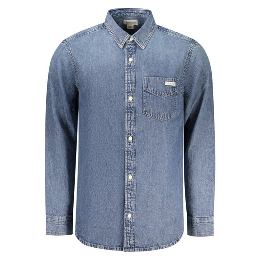 Calvin Klein Cămașă LV04RE708G BLEUMARIN