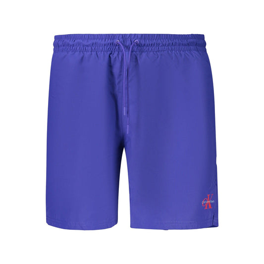 Calvin Klein Pantaloni baie LV00N61045 BLEUMARIN
