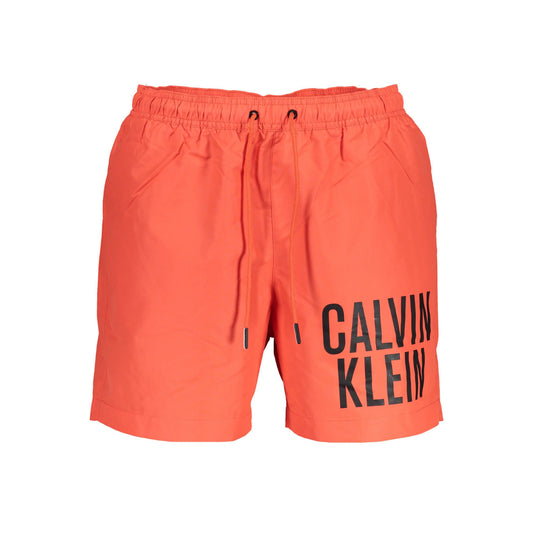 Calvin Klein Pantaloni de baie KM0KM00794 ROȘU 2