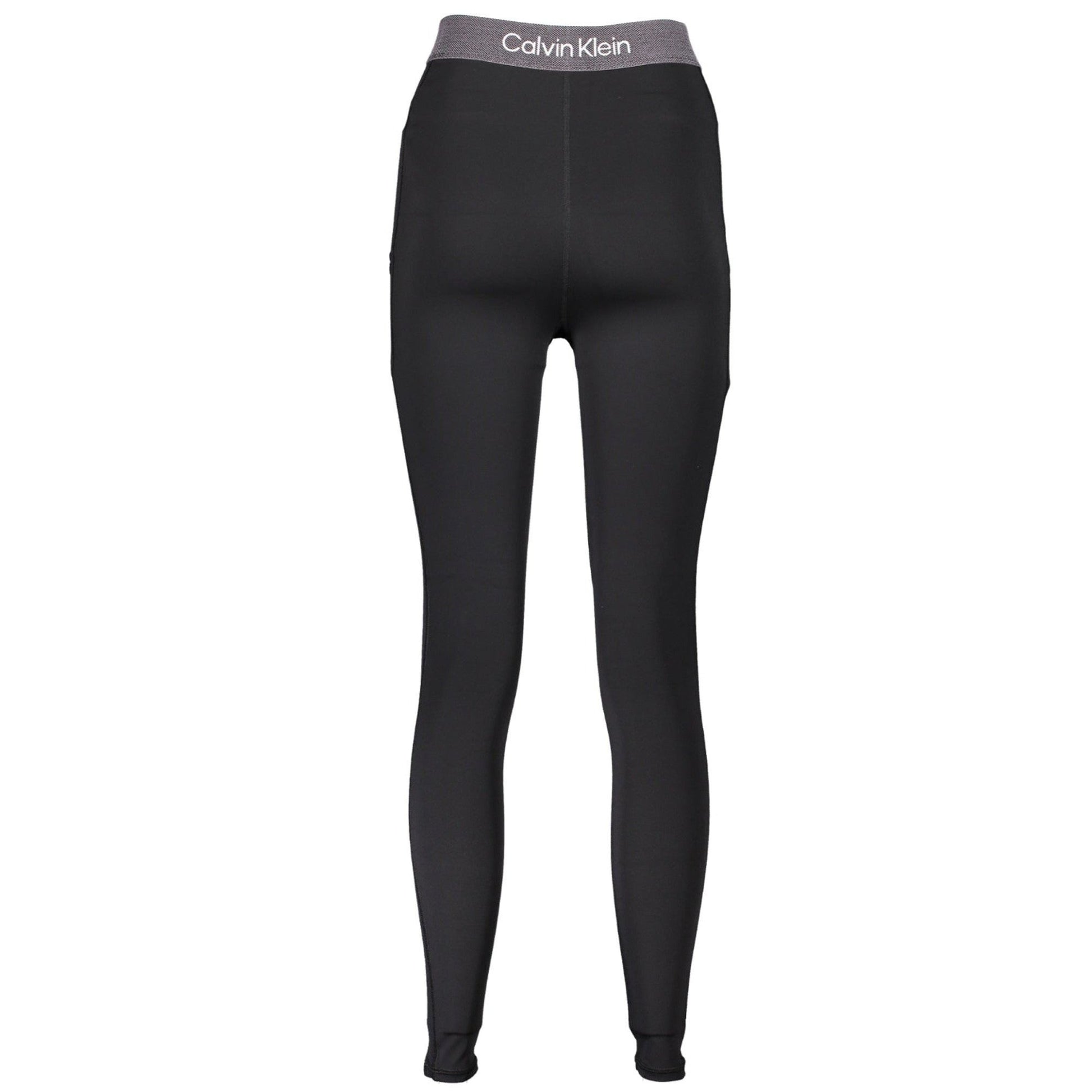 Calvin Klein Pantaloni casual 00GWF3L621 NEGRU