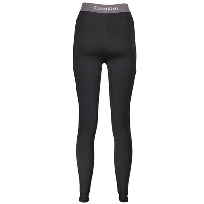 Calvin Klein Pantaloni casual 00GWF3L621 NEGRU