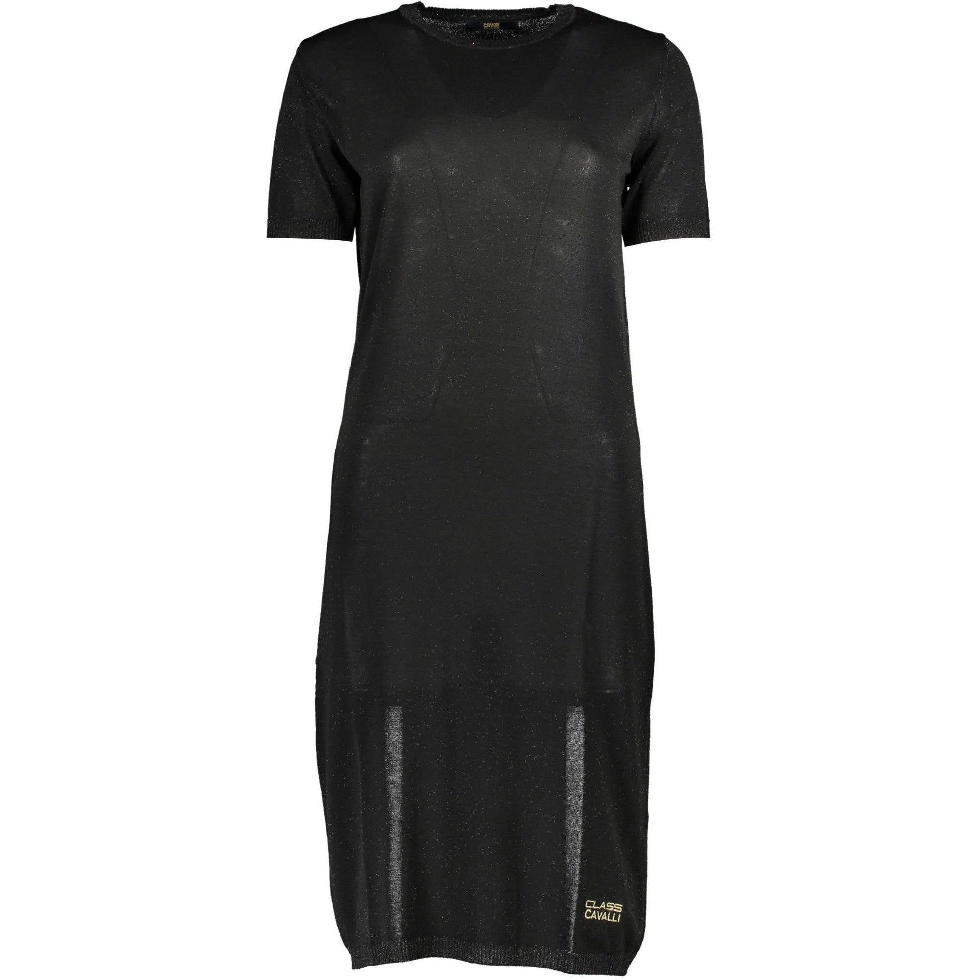 Cavalli Class Rochie QXM00J-VI011 NEGRU