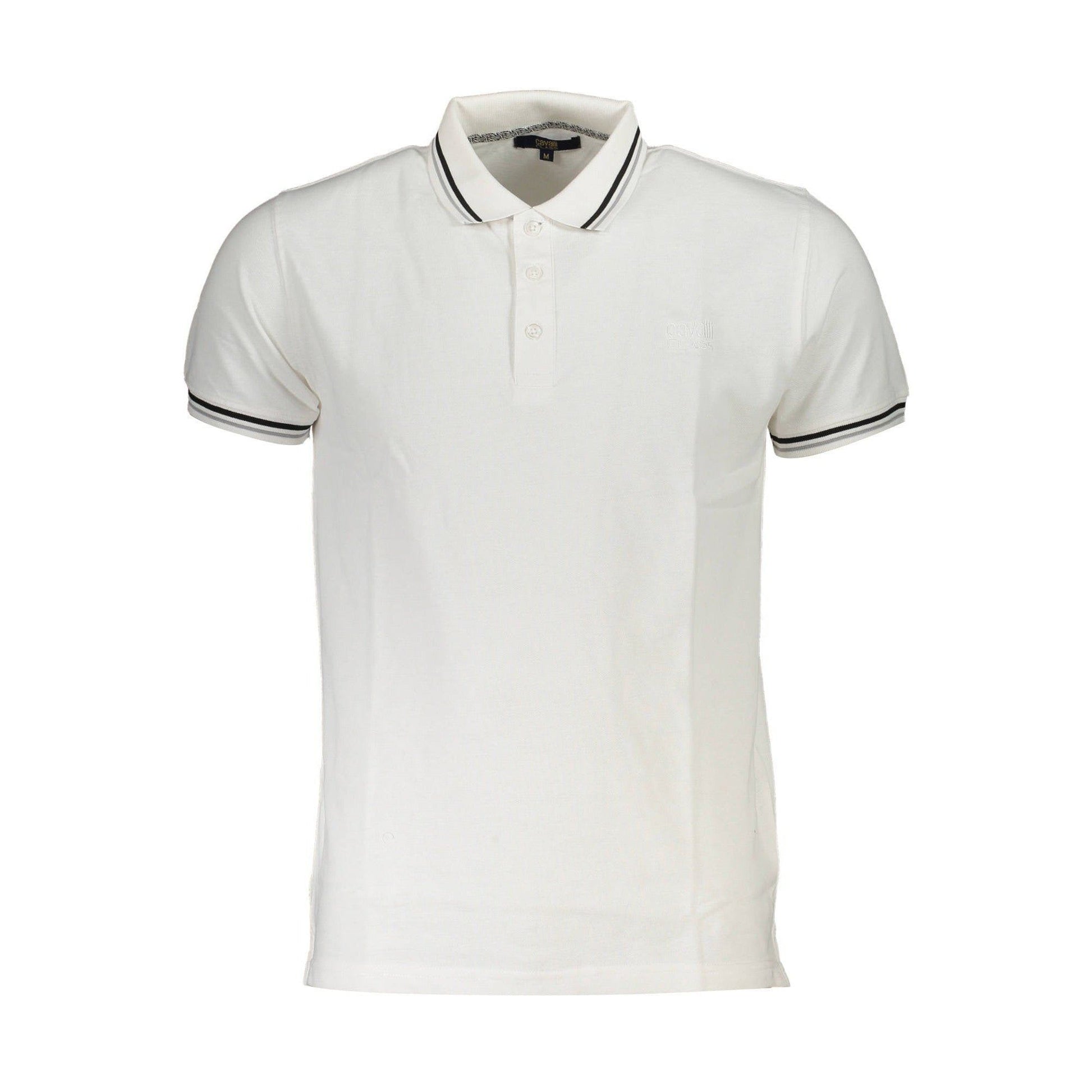 Cavalli Class Tricou QXT64SKB002 ALB