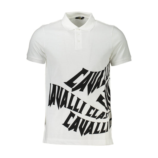 Cavalli Class Tricou QXT64A-JD060 ALB