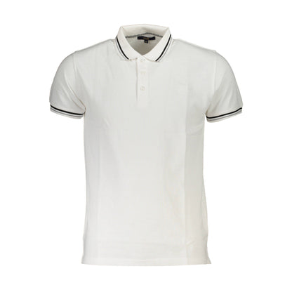 Cavalli Class Tricou polo QXT64S-KB002 ALB