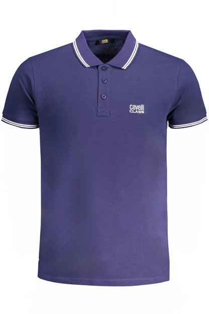 Cavalli Class Tricou QXT64YKB002 BLEUMARIN 2