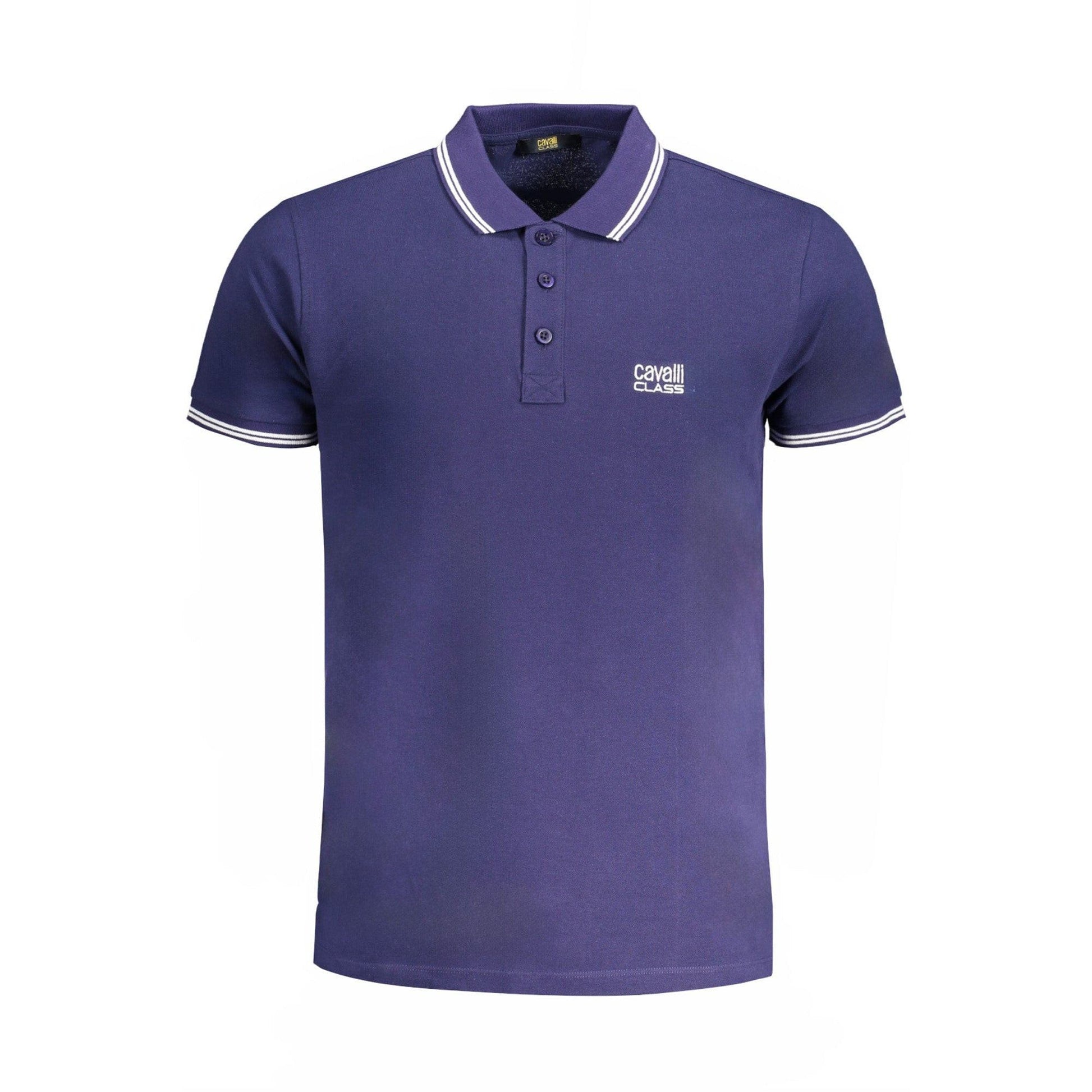 Cavalli Class Tricou QXT64YKB002 BLEUMARIN 2