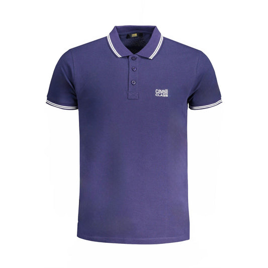 Cavalli Class Tricou QXT64YKB002 BLEUMARIN 2