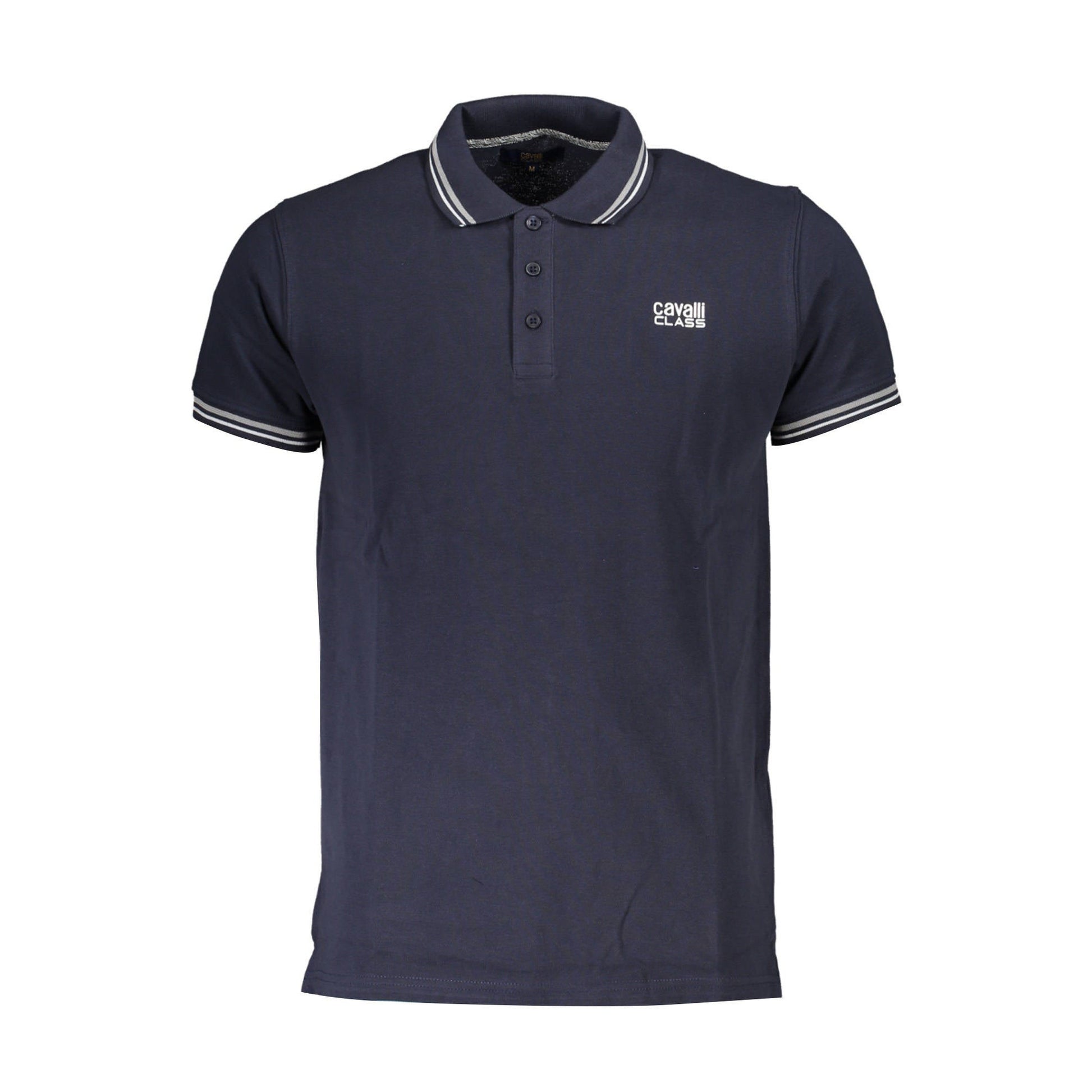 Cavalli Class Tricou polo QXT64T-KB002 BLEUMARIN