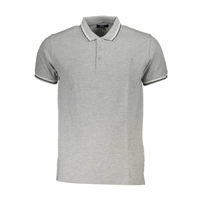 Cavalli Class Tricou polo QXT64S-KB002 GRI