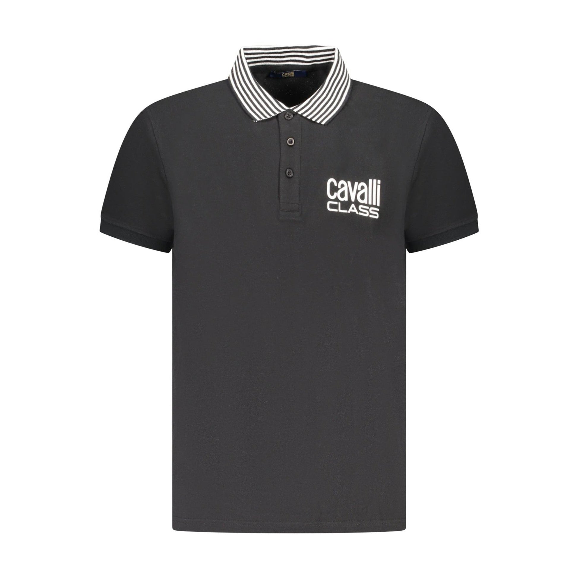 Cavalli Class Tricou TXT64EKB002 NEGRU