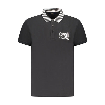 Cavalli Class Tricou TXT64EKB002 NEGRU