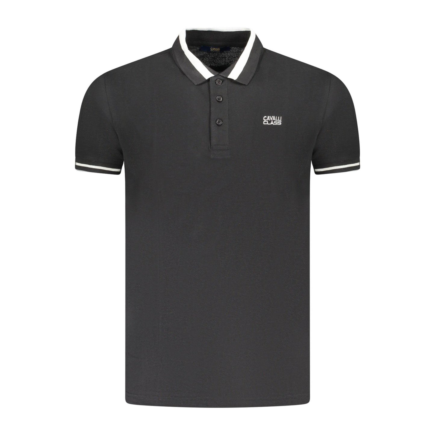 Cavalli Class Tricou TXT64RKB002 NEGRU