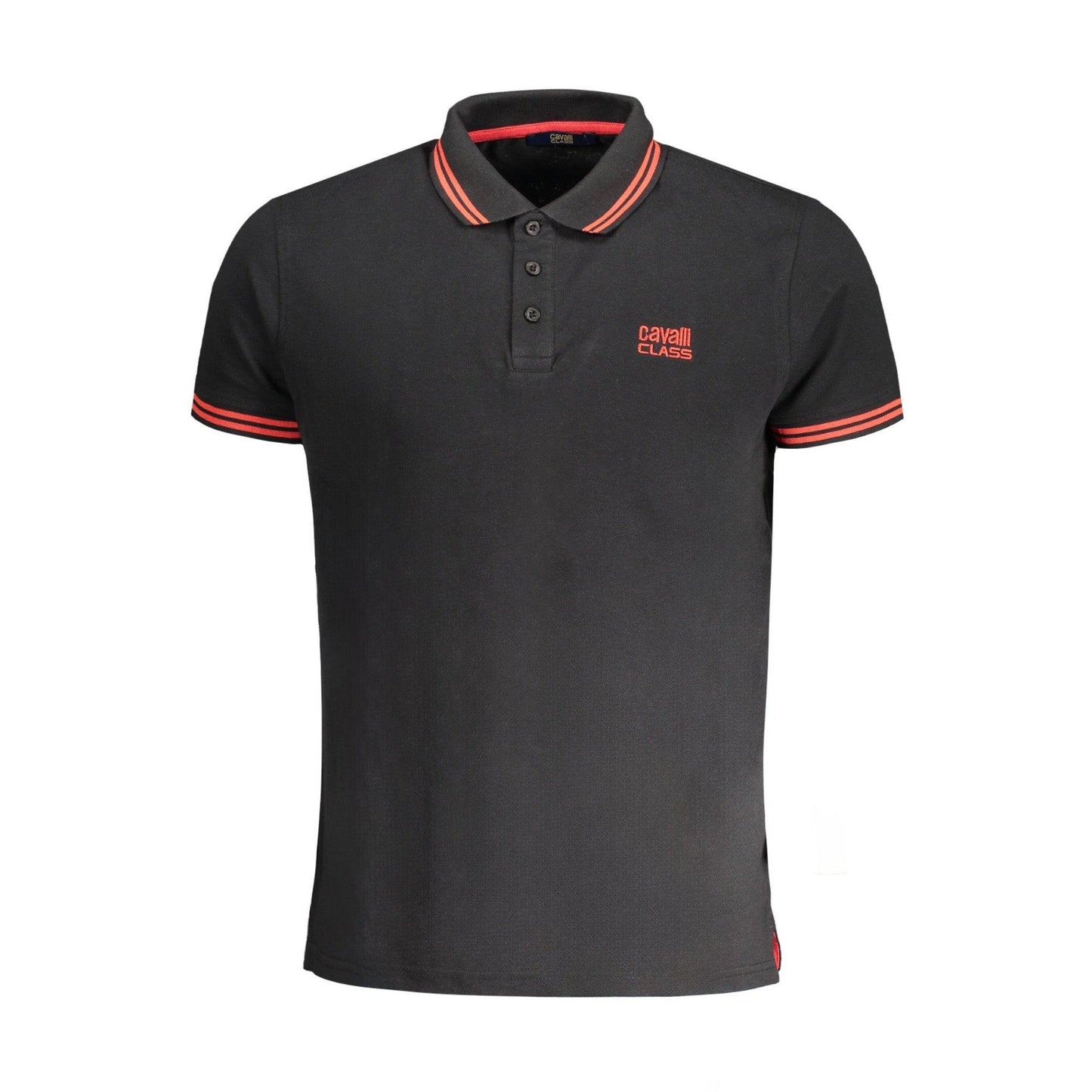 Cavalli Class Tricou QXT64YKB002 NEGRU