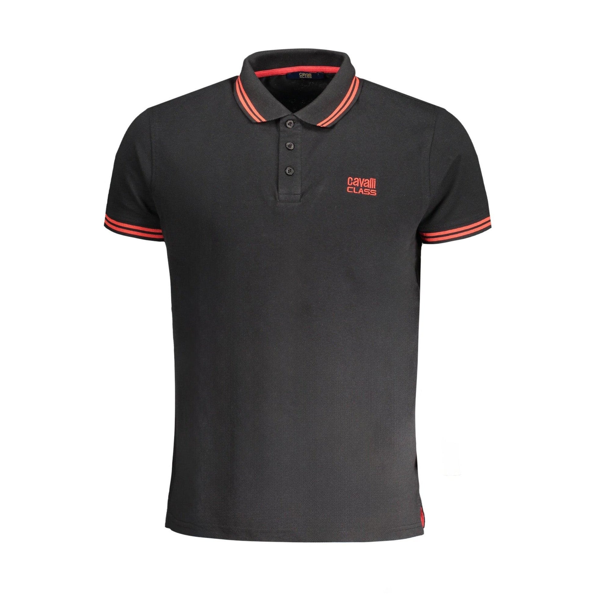 Cavalli Class Tricou QXT64YKB002 NEGRU