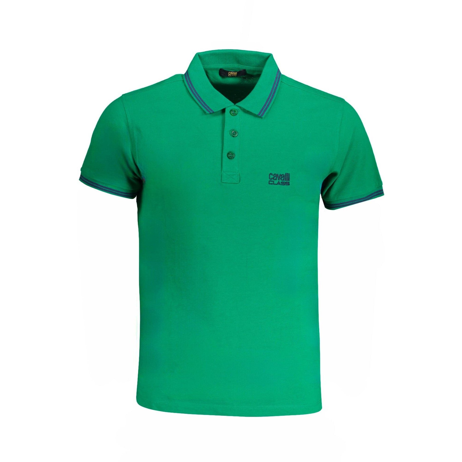 Cavalli Class Tricou QXT64YKB002 VERDE