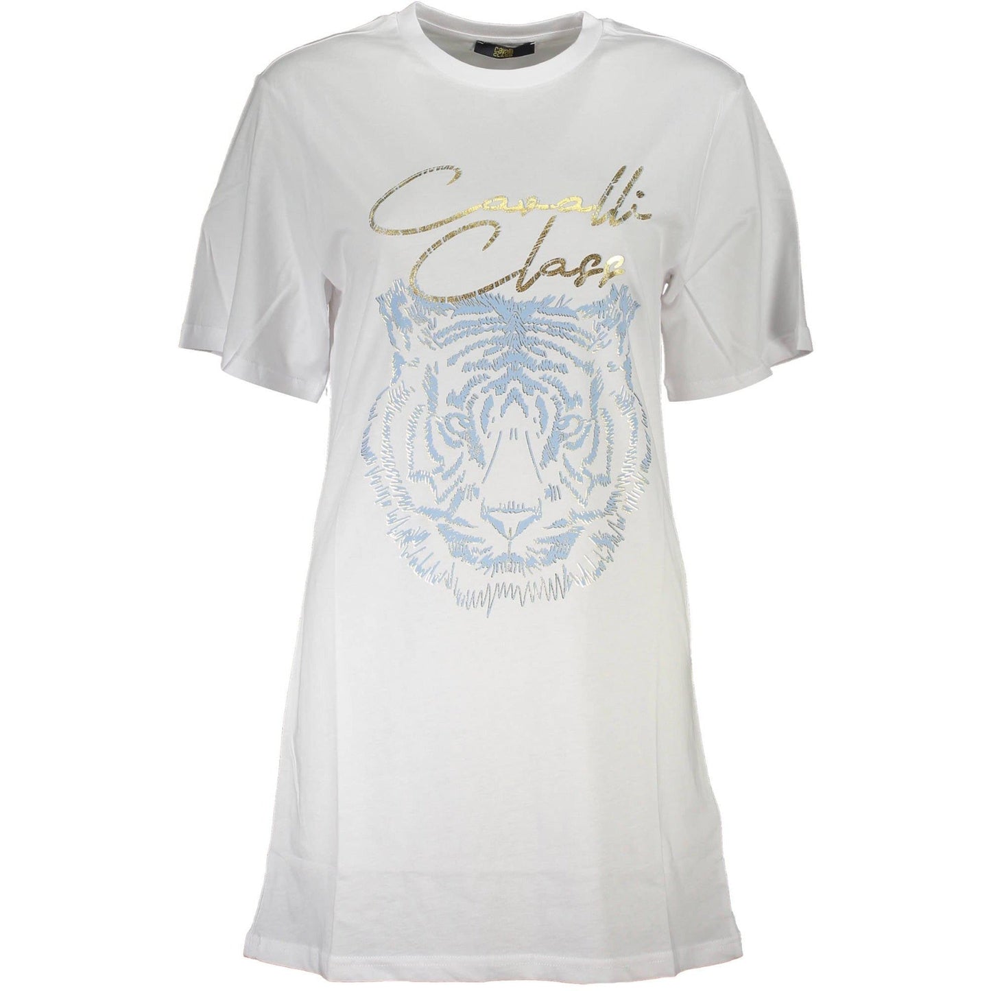 Cavalli Class Tricou QXT10EJD060 ALB