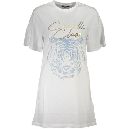 Cavalli Class Tricou QXT10EJD060 ALB