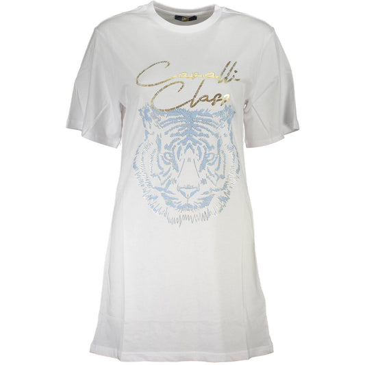 Cavalli Class Tricou QXT10EJD060 ALB
