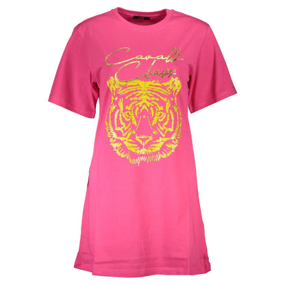 Cavalli Class Tricou QXT10EJD060 ROZ