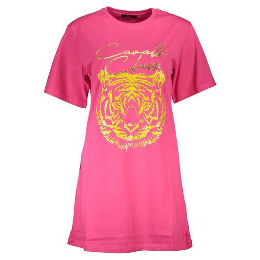 Cavalli Class Tricou QXT10EJD060 ROZ